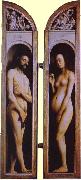 Jan Van Eyck Adam and Eve oil painting reproduction